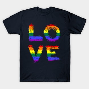 Love is Love Gay LGBT Pride T-Shirt